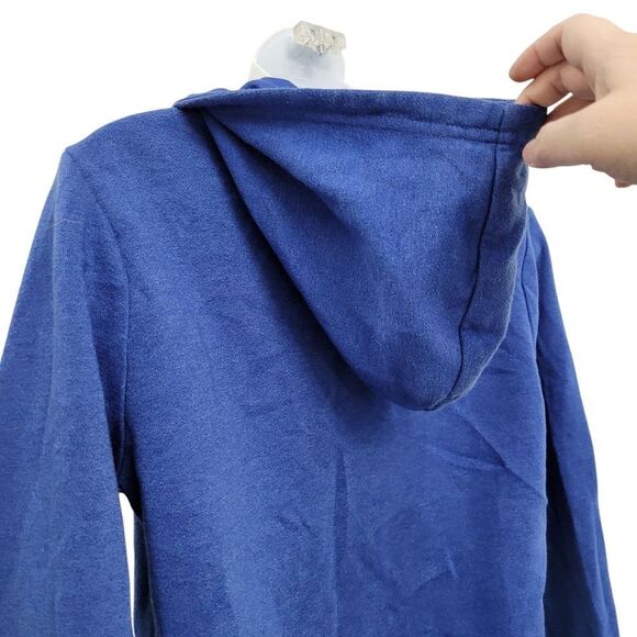 2/$20 Old Navy Blue Zipper Up Hoodie Jacket Size: Youth XL 14-16 - Picture 11 of 13